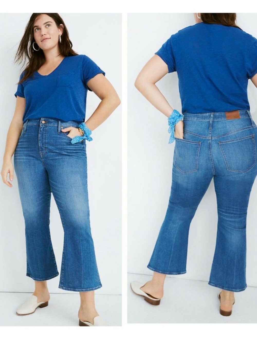 Madewell Cali Demi Boot Jeans Size 16W